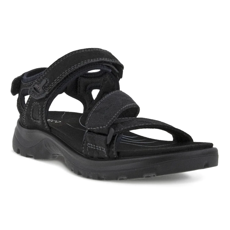 Women's Ecco Yucatan Sandal Color: Black/Black