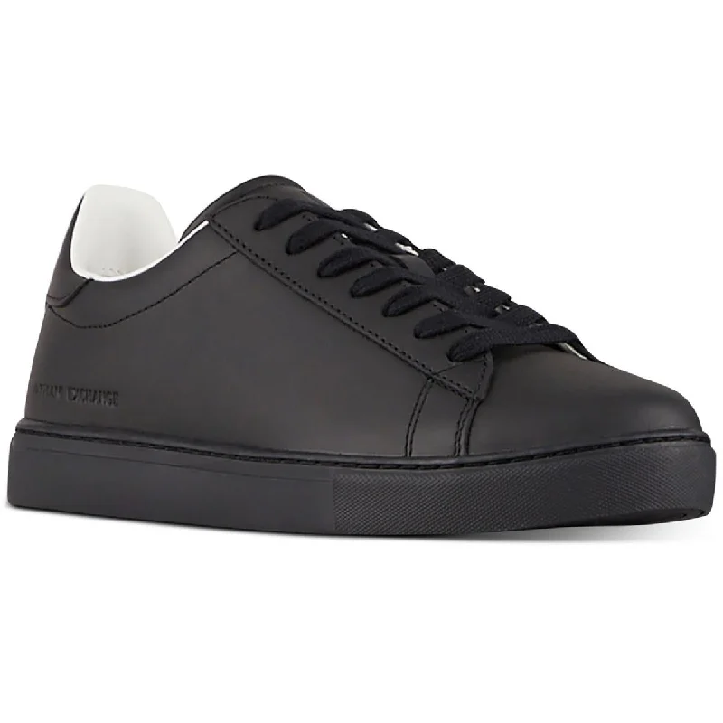 AX Armani Exchange Mens Leather Lace up Casual And Fashion Sneakers