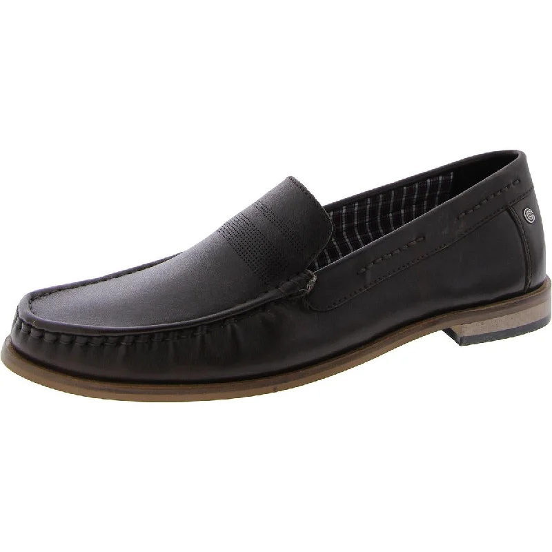 Ben Sherman Mens LYNX Faux Leather Round toe Loafers