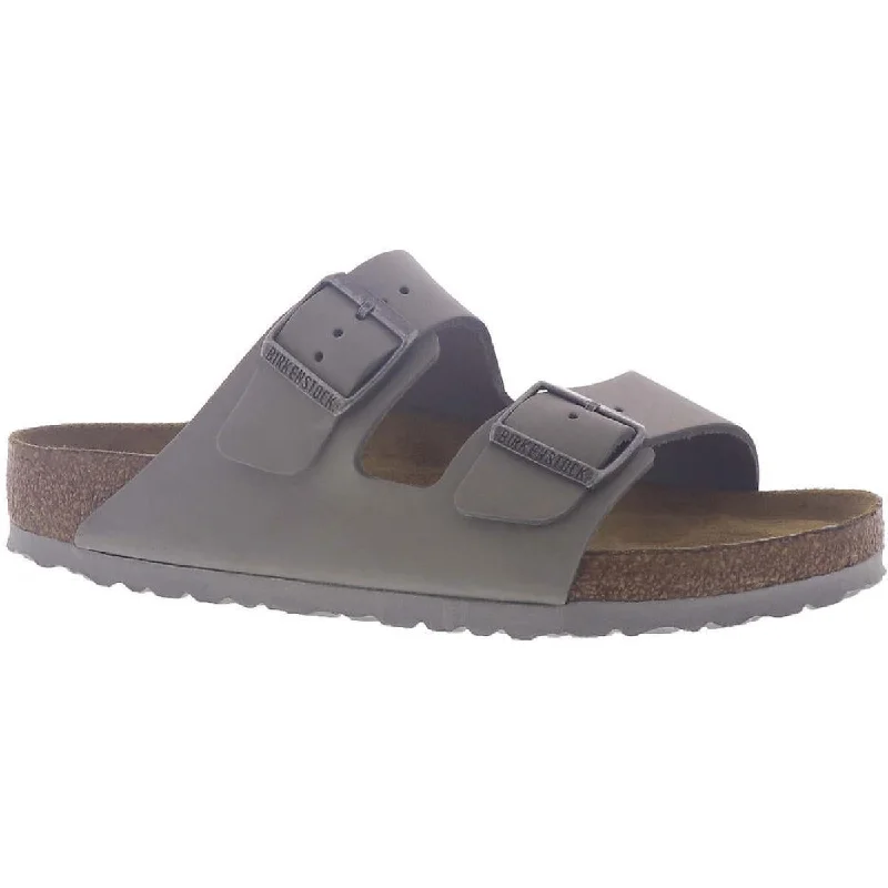 Birkenstock Womens Arizona Leather Banded Flatform Sandals