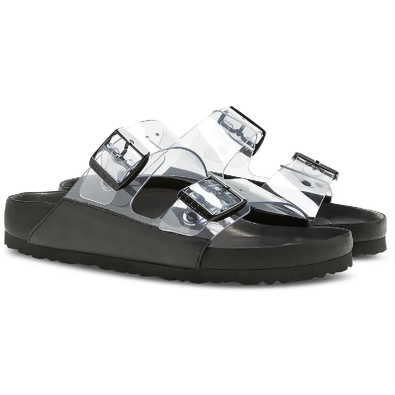 Birkenstock Womens ARIZONA PVC Round toe Buckles Slide Sandals