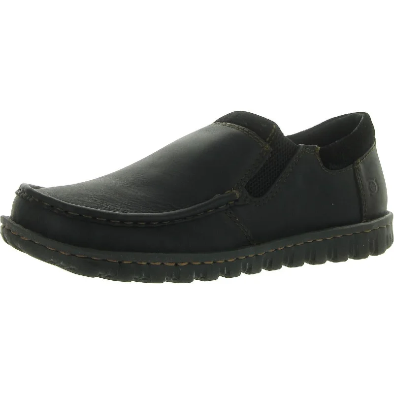 Born Mens Leather Slip On Loafers