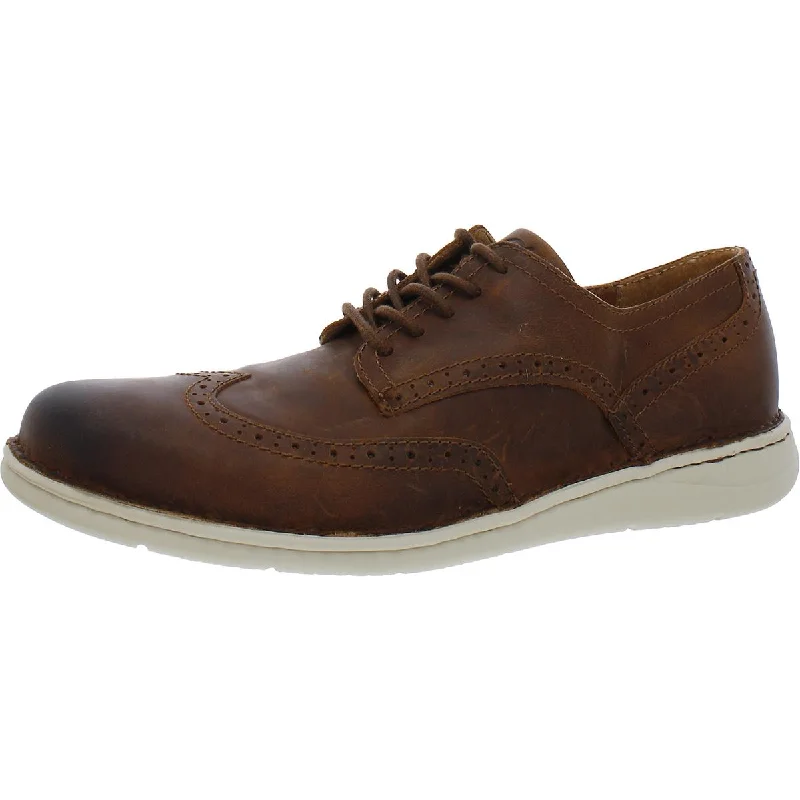 Born Mens Tobias Lace-up Round toe Oxfords