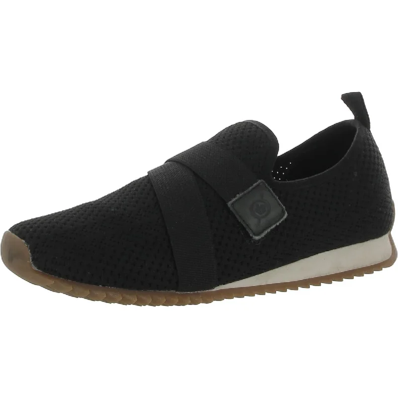 Born Womens Newbury Knit Activewear Slip-On Sneakers