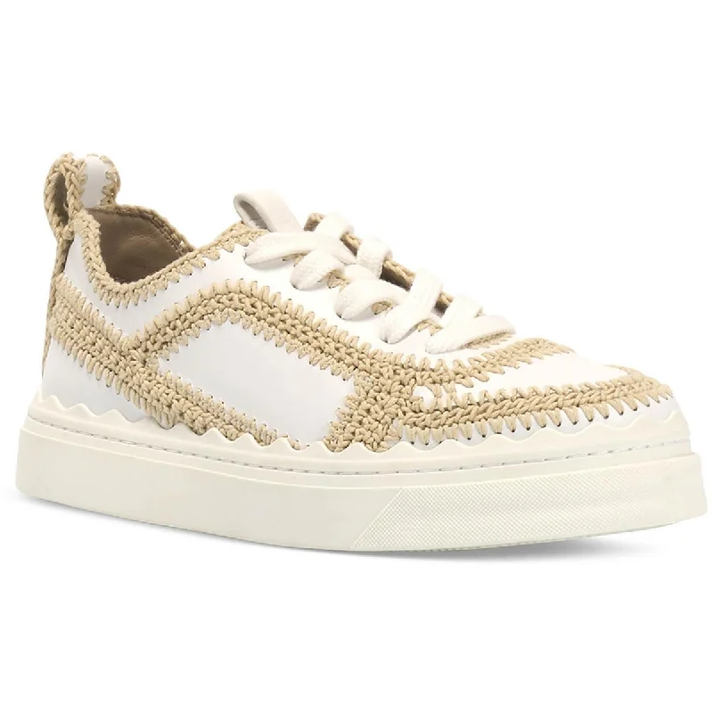 Chloe Womens Lauren Lace Up Lifestyle Casual And Fashion Sneakers