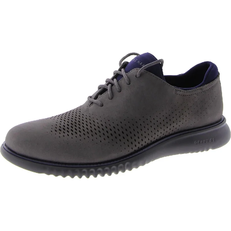 Cole Haan Mens Lace-Up Padded Insole Oxfords