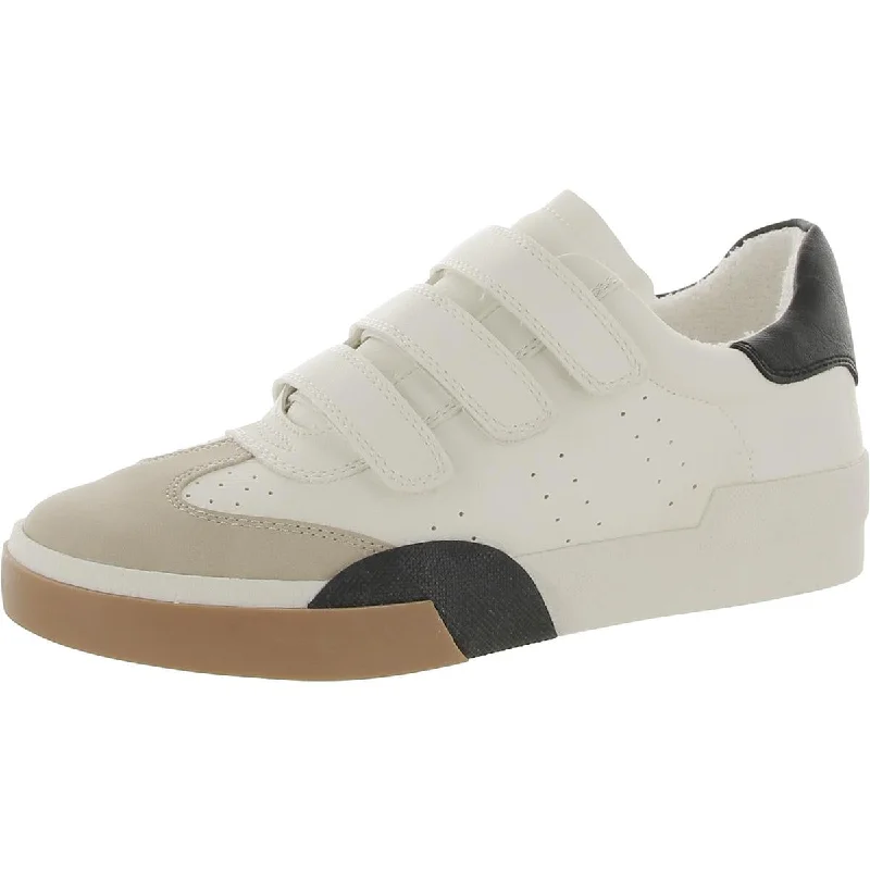 DV By Dolce Vita Womens Hook Faux Leather Casual And Fashion Sneakers