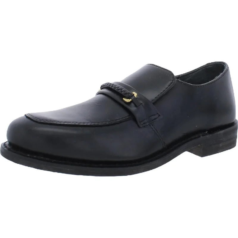 Executive Imperials Mens Leather Slip On Oxfords