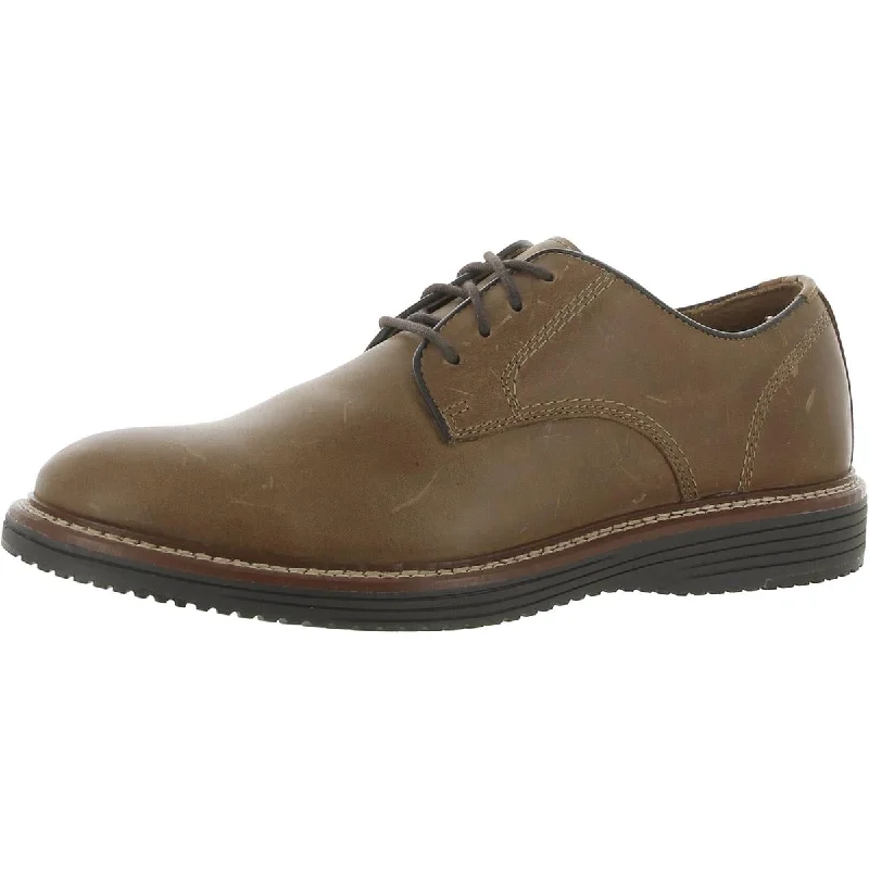 Johnston & Murphy Mens Upton Leather Lace-Up Oxfords