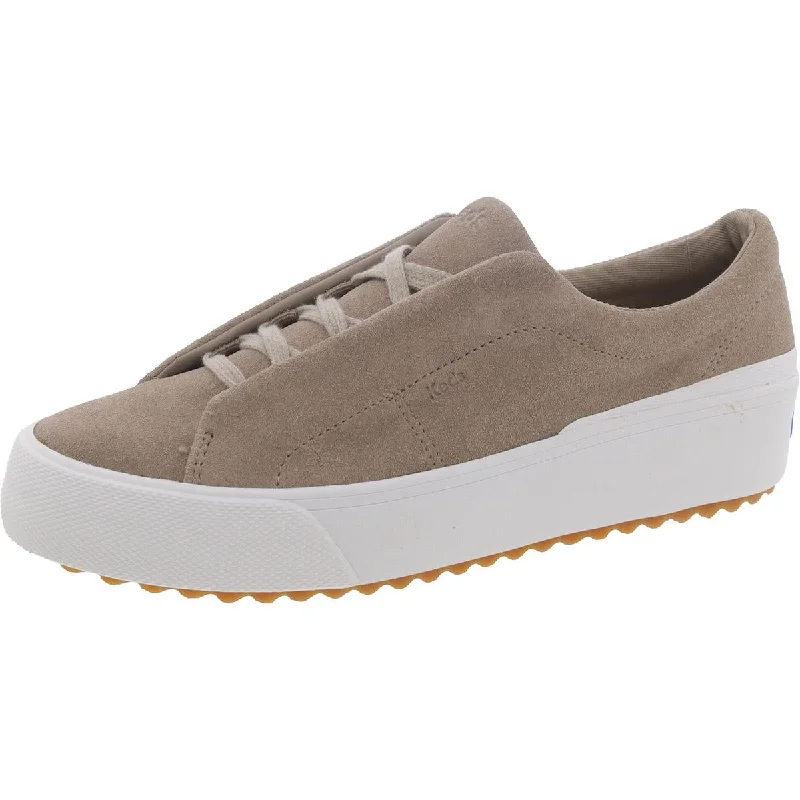 Keds Womens Suede Slip On Casual And Fashion Sneakers