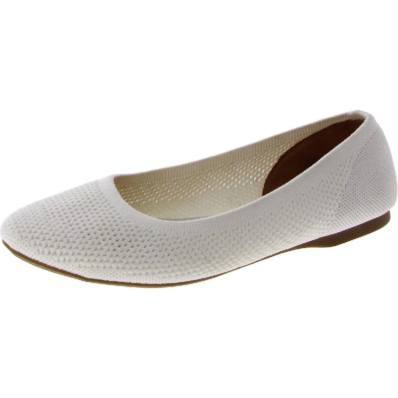 Me Too Womens Bevin 15 Knit Slip On Ballet Flats