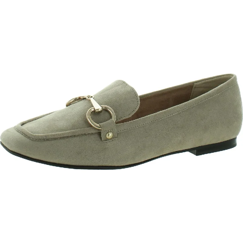 Me Too Womens Mylo 18 Faux Suede Slip On Loafers