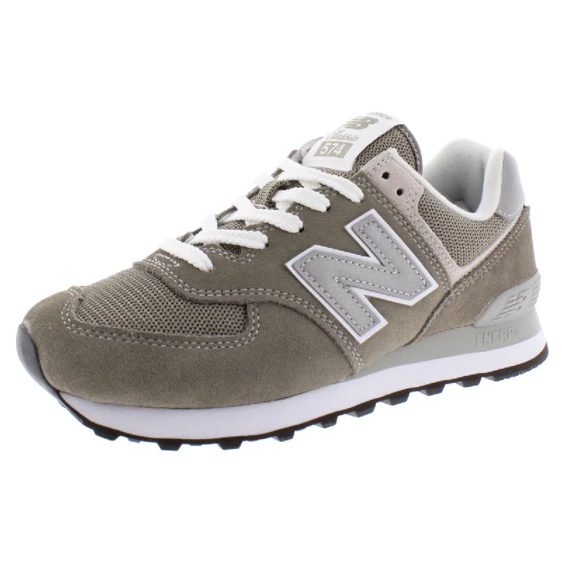 New Balance Womens 574 Suede Workout Running Shoes