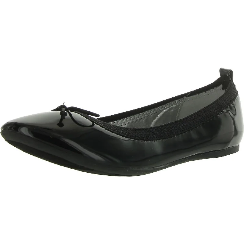 Nina Womens   Patent Round toe Ballet Flats