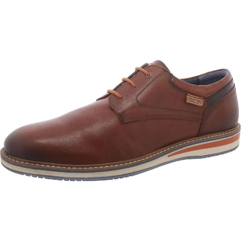 Pikolinos Mens Leather Lace-Up Oxfords