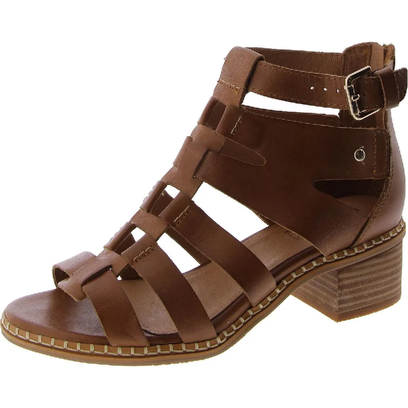 Pikolinos Womens BRANDY Leather Round toe Gladiator Sandals