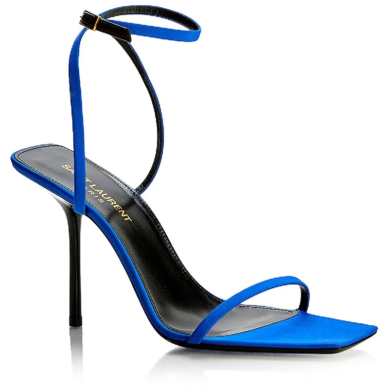 Saint Laurent Womens    Ankle Strap Stiletto