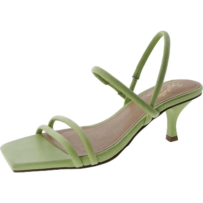 Seychelles Womens Banks  Slip On Square Toe Strappy Sandals