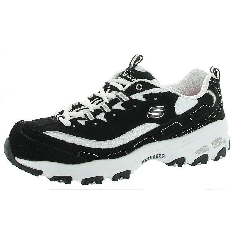 Skechers Womens D'Lites Biggest Fan Fitness Performance Sneakers