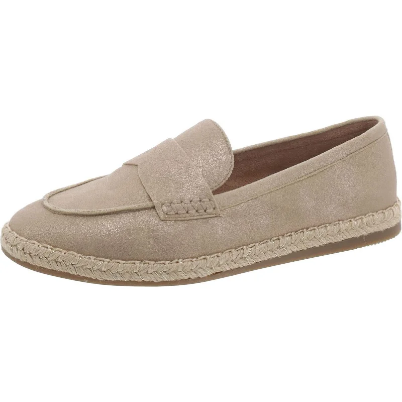 Tommy Bahama Womens Faux Leather Slip On Loafers