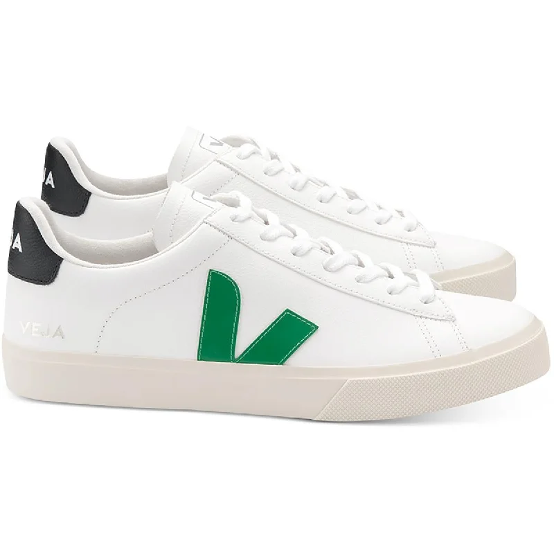 Veja Womens Campo Chromefree Leather Low-Top Casual and Fashion Sneakers