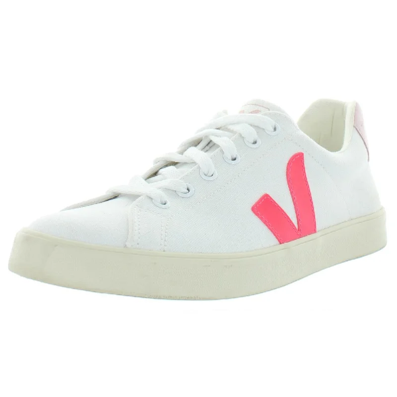 Veja Womens Esplar Faux Leather Skate Sneakers