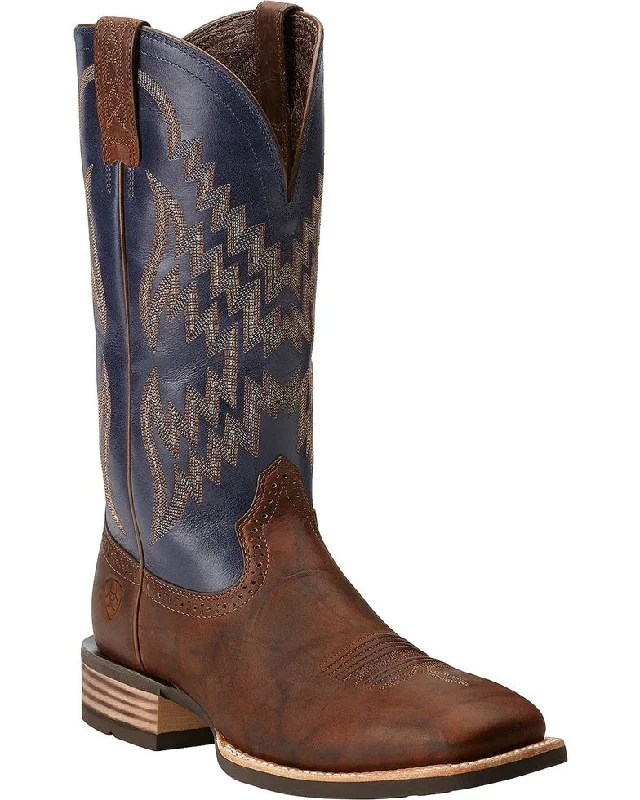 Ariat Tycoon Square Toe Cowboy Boots Style 10014053