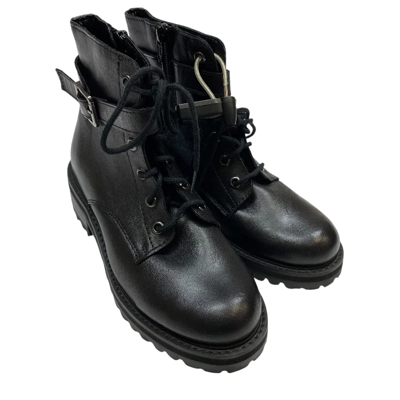 Boots Combat By Chelsea And Violet In Black, Size: 6