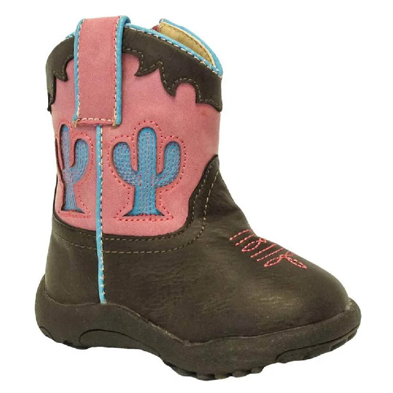 Roper Cowbabies Infant Cactus Boot