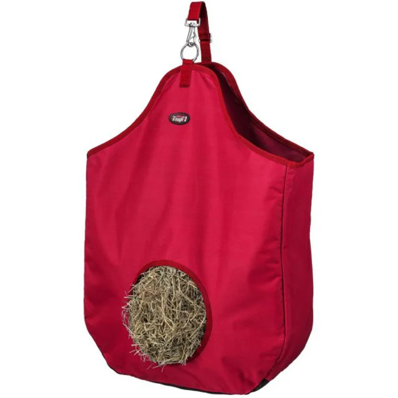 Tough 1 Nylon Hay Bag in Red