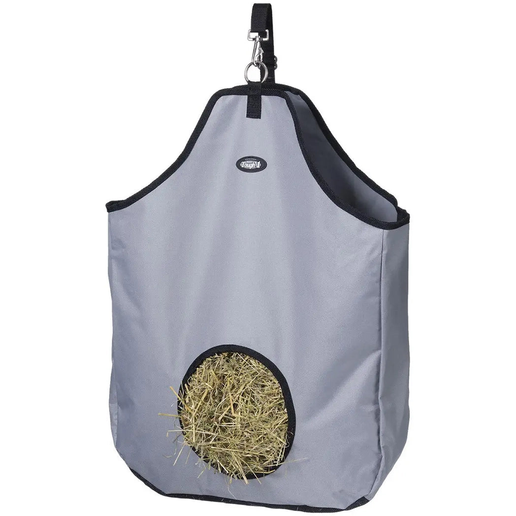 Tough 1 Nylon Hay Bag in Grey