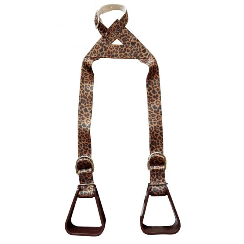 Showman Cheetah Buddy Stirrups