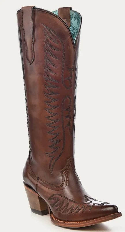 CORRAL LADIES COGNAC TOE BOOTS STYLE E1570