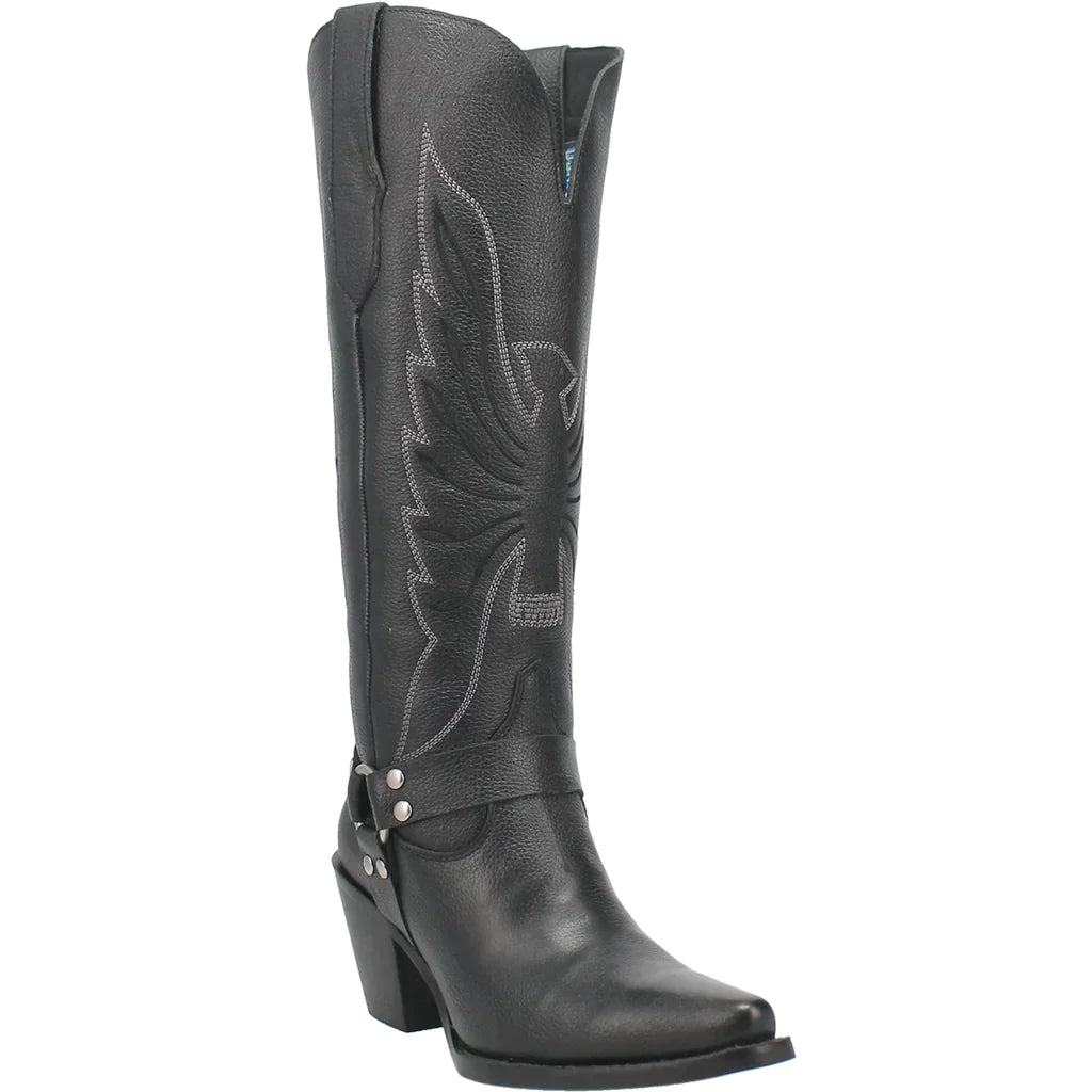 DINGO HEAVENS TO BETSY LEATHER BOOT STYLE DI926BK