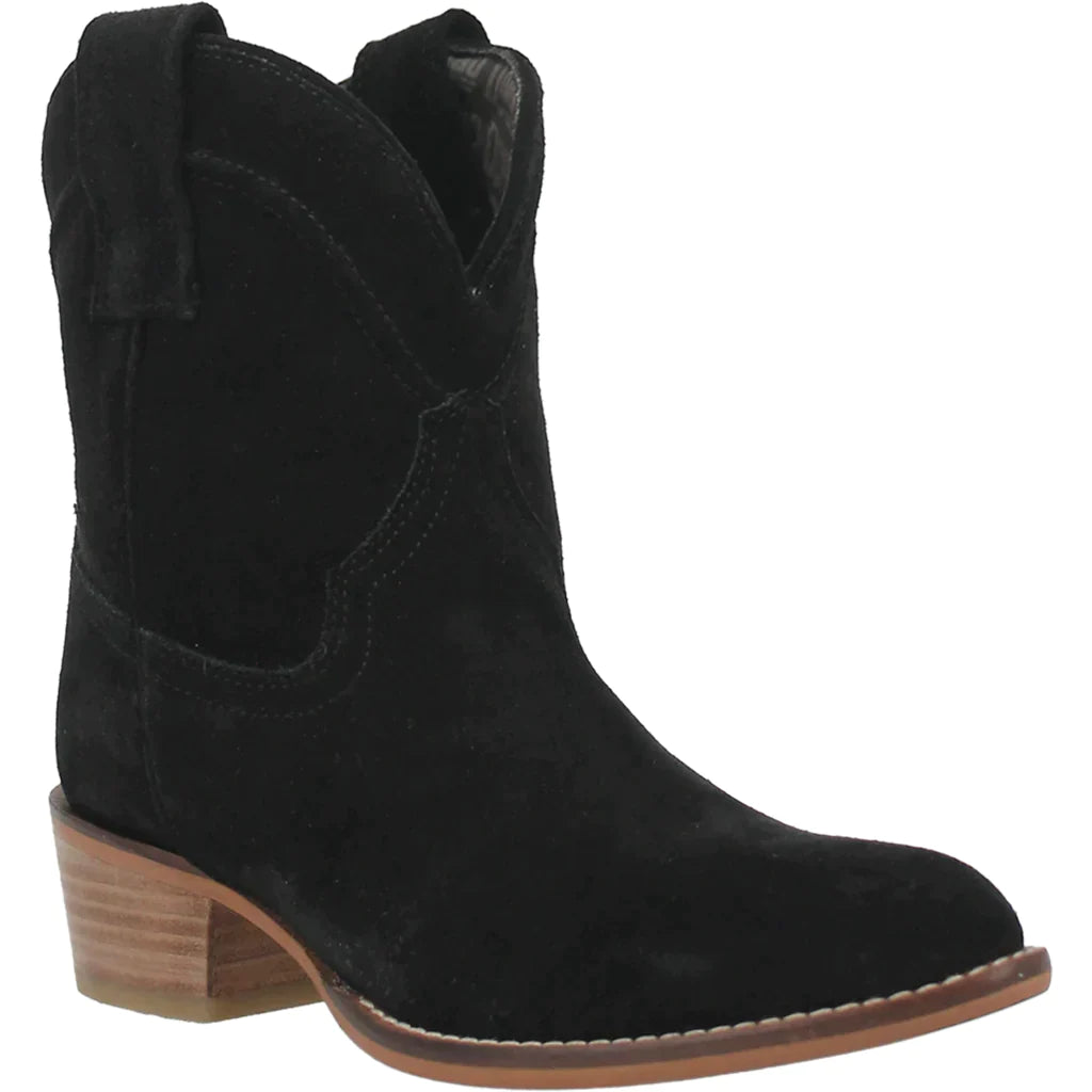 DINGO TUMBLEWEED LEATHER BOOTIE STYLE DI561BK