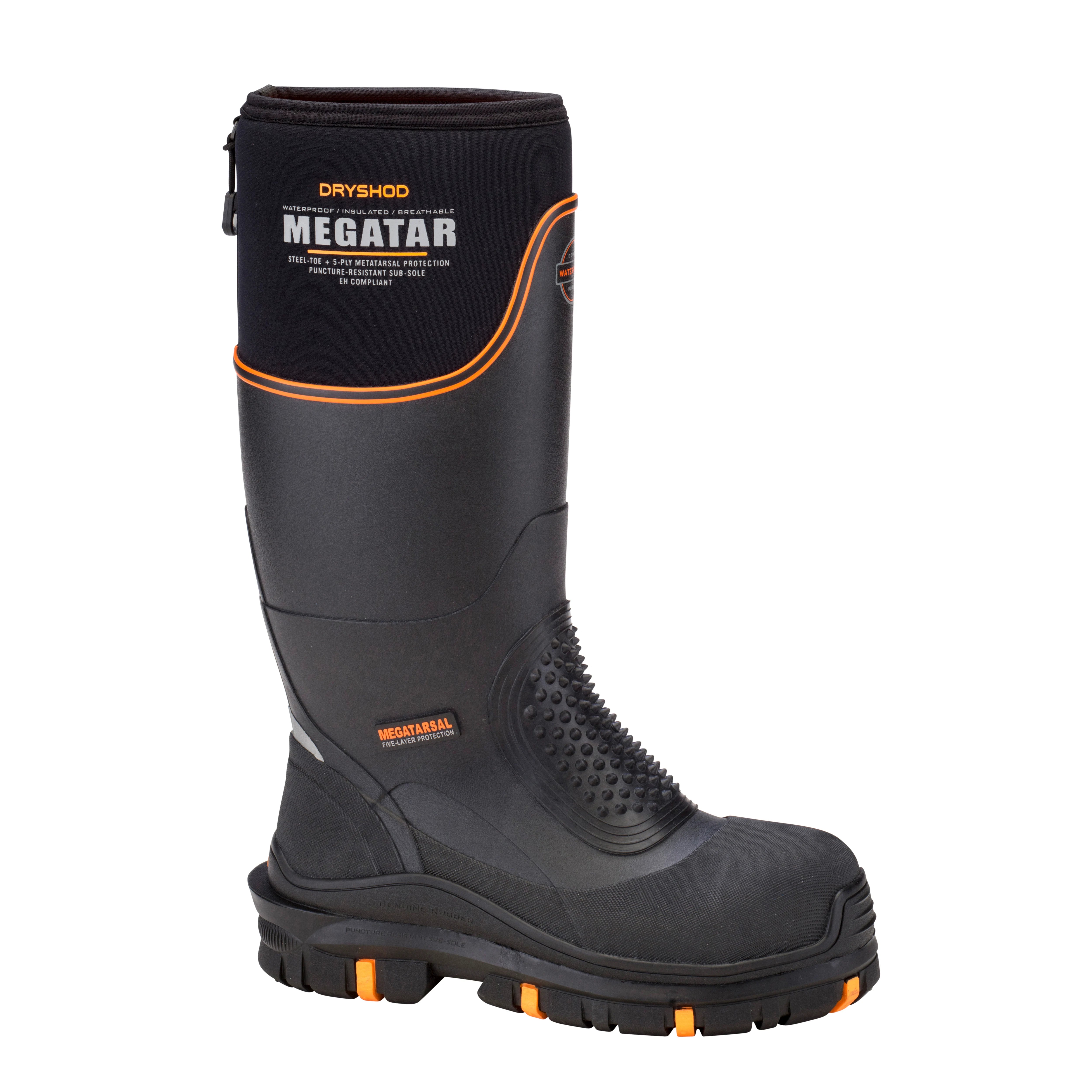 DRY SHOD MEGATAR MEG-MH-BK