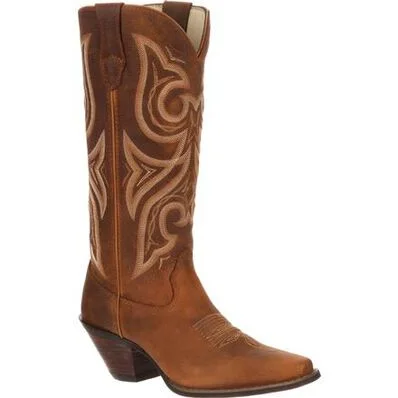 DURANGO WOMEN'S TAN JEALOUSY WESTERN BOOT STYLE RD3514