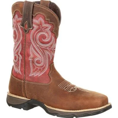 DURANGO WOMEN'S WATERPROOF COMPOSITE TOE WESTERN WORK BOOT STYLE DRD0220