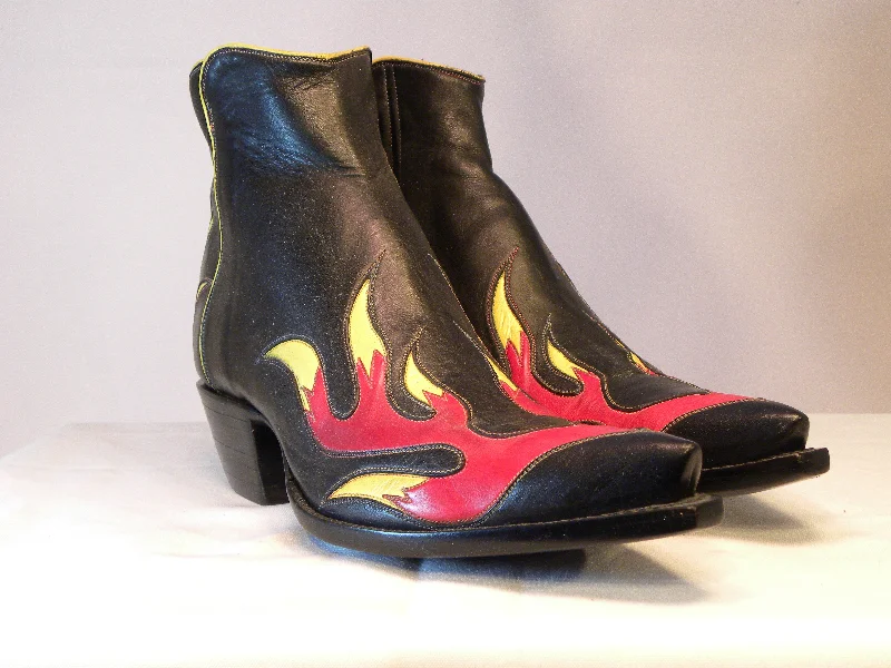 Sold Out - Flames Tres Outlaws  Flamingo Boot 1665