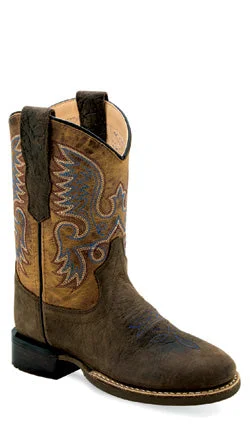 Jama Boys Cowboy Round Toe Boots Style BRC2011