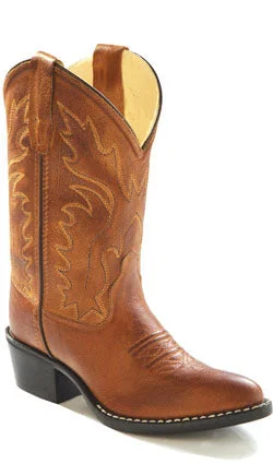 Jama Childrens Round Toe Cowboy Boots Style 8129