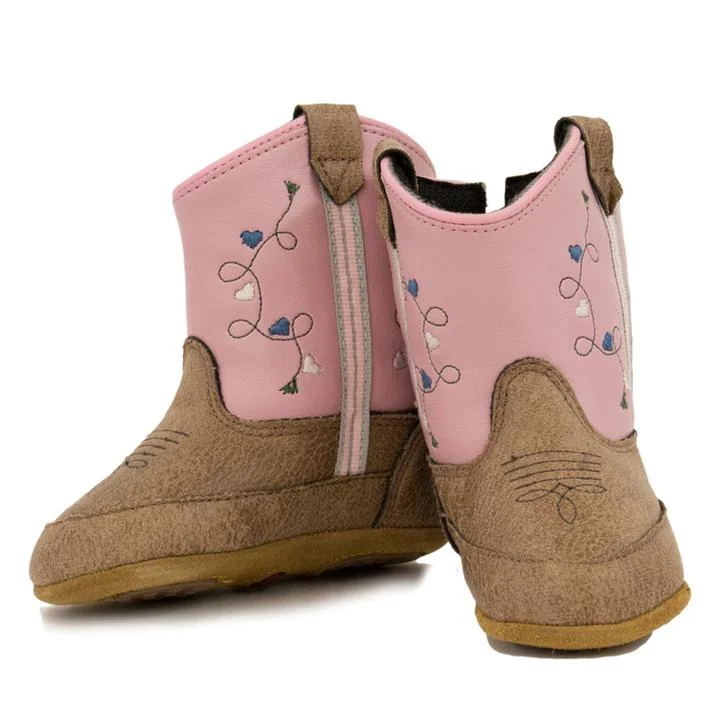 Jama Old West Infant Boots Style 10101TAN