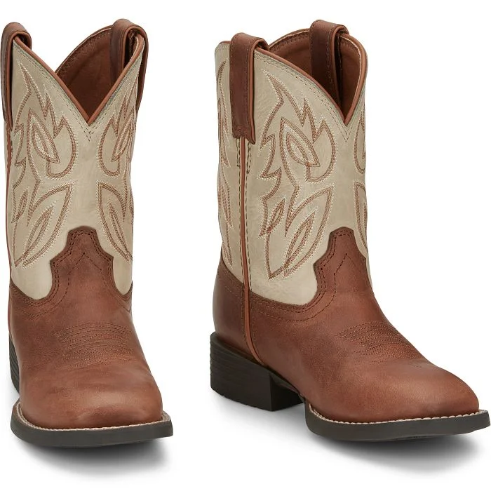 JUSTIN CANTER JUNIOR WESTERN BOOT STYLE JK7511