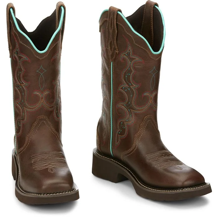 Justin Gypsy Ladies Square Toe Western Boots Style GY2900