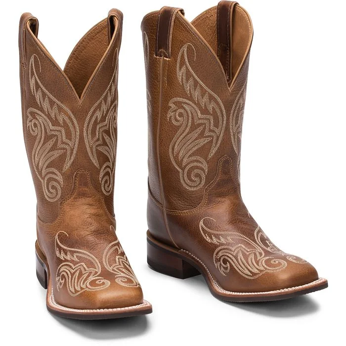 JUSTIN LADIES BENT RAIL LLANO WESTERN BOOTS STYLE BRL212