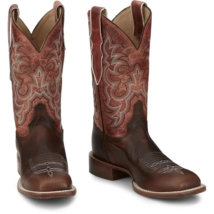 JUSTIN LADIES DUSTY WESTERN BOOTS STYLE AQ7020