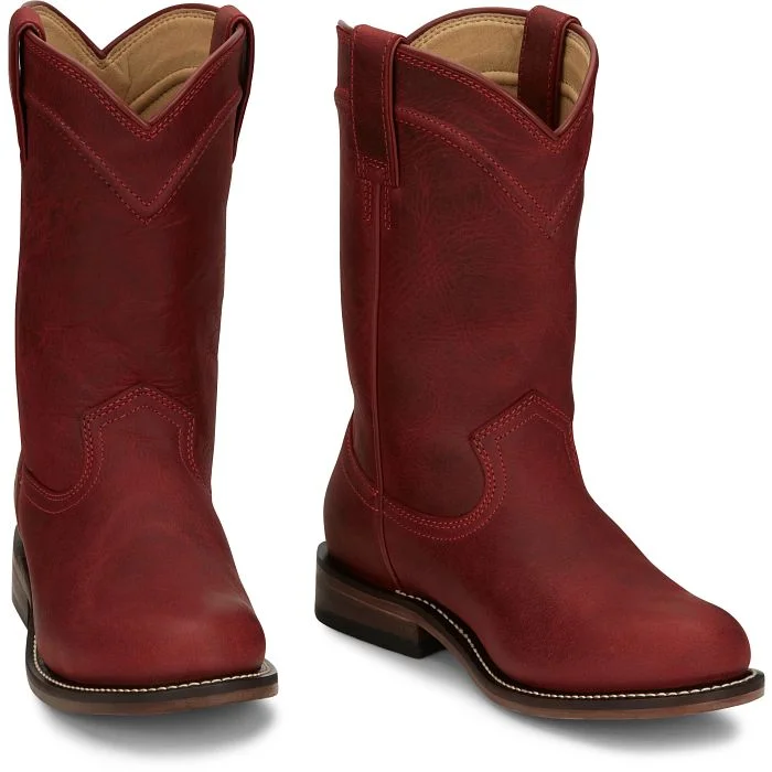 JUSTIN LADIES HOLLAND ROUND TOE BOOTS STYLE RP3310