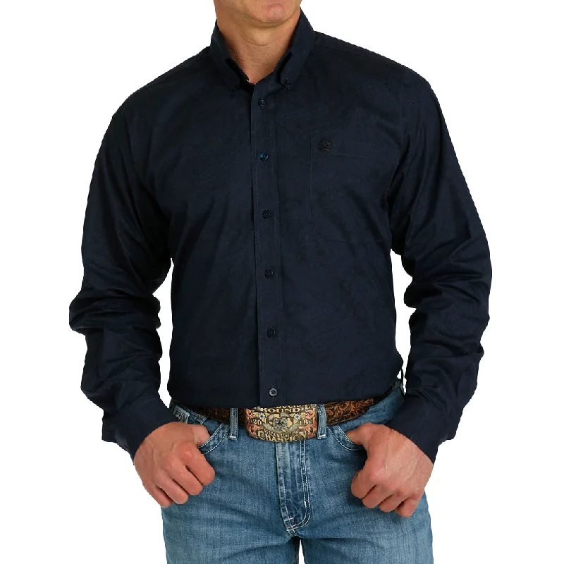 Cinch Men's Button Down Long Sleeve