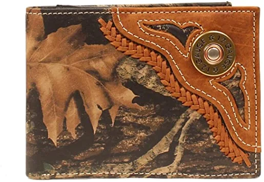 Nocona Mossy Oak With Shotgun Shell Wallet