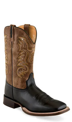 Old West Mens Square Toe Boots BSM1811